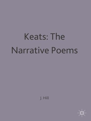 cover image of Keats: The Narrative Poems